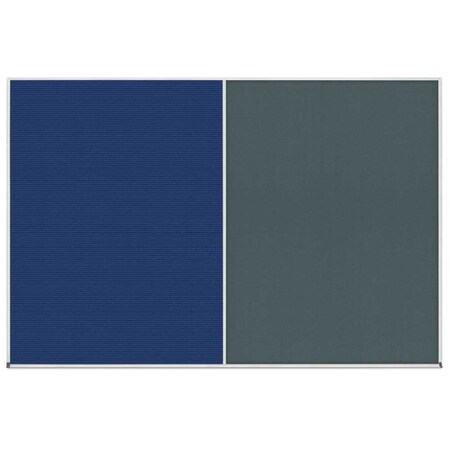 United Visual Products Enclosed Corkboard, 1 Door, 24"x36", 4" Fra UV3408-GOLD-APRICOT